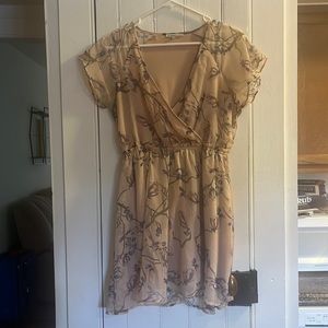 Charlotte Russe Floral/Light Pink Dress size M